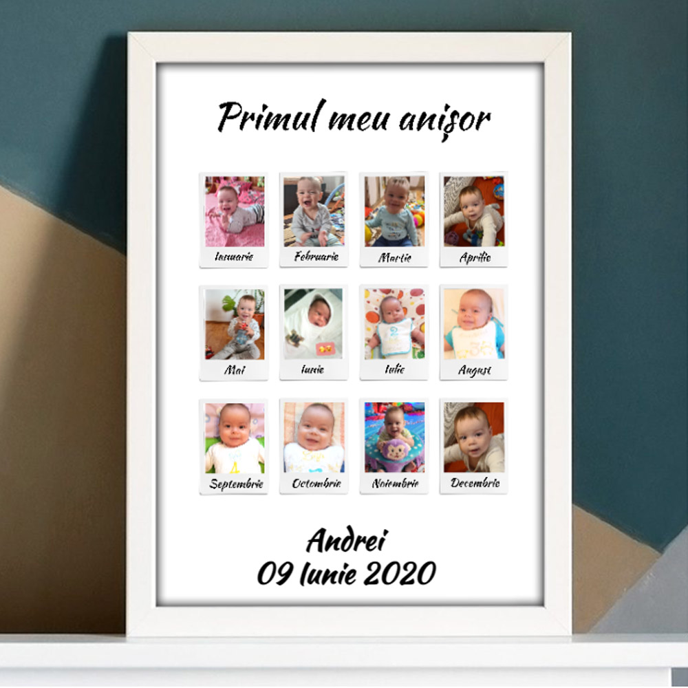 Tablou personalizat primul anișor